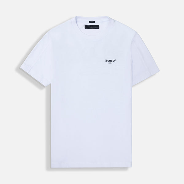CAMISETA MANGA CORTA COLOR BLANCO OPTICO