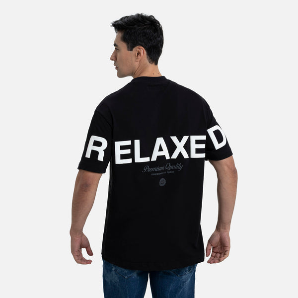CAMISETA MANGA CORTA COLOR NEGRO