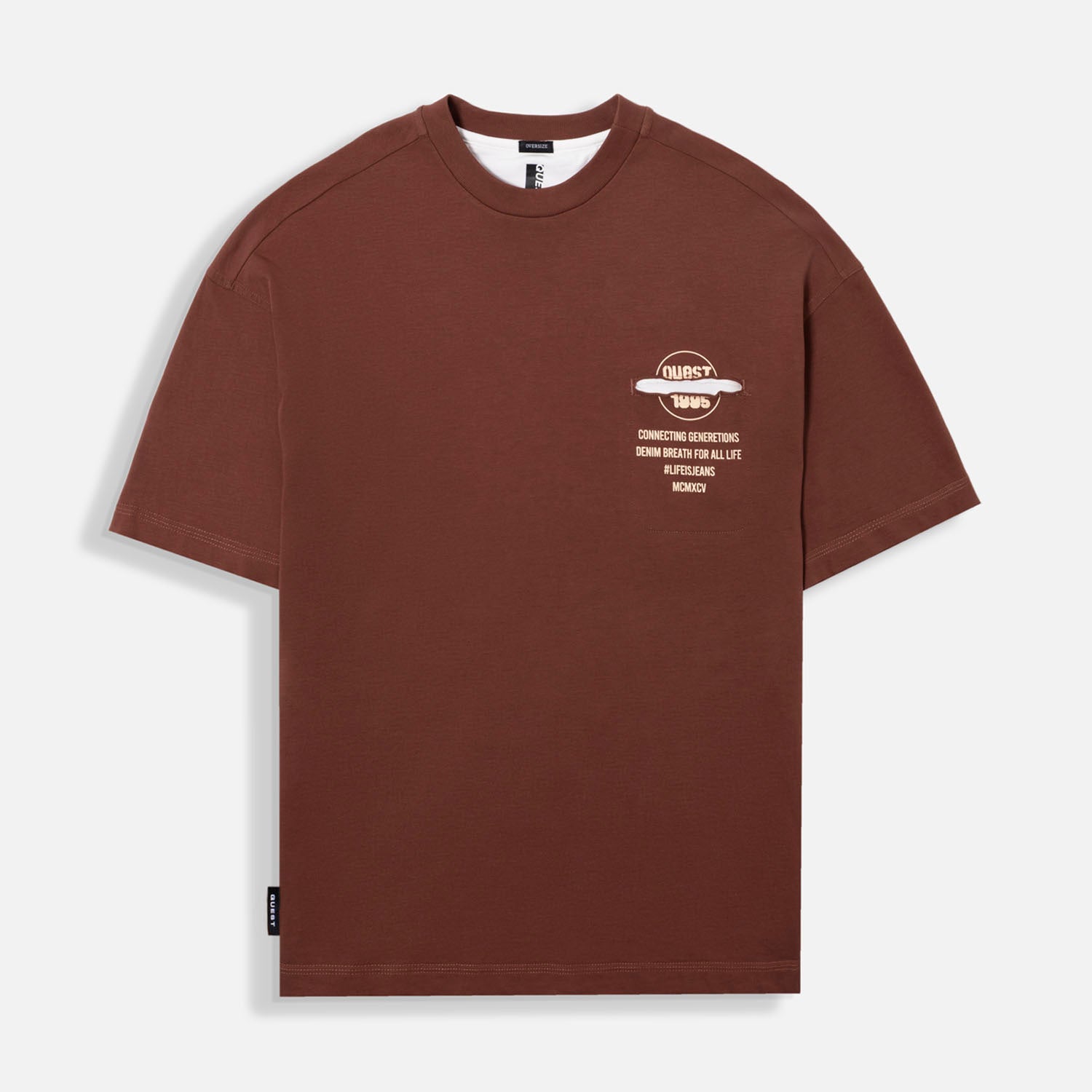 CAMISETA MANGA CORTA COLOR BRUNETTE