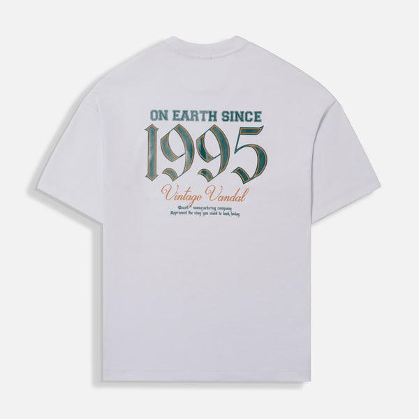 CAMISETA MANGA CORTA COLOR BLANCO OPTICO
