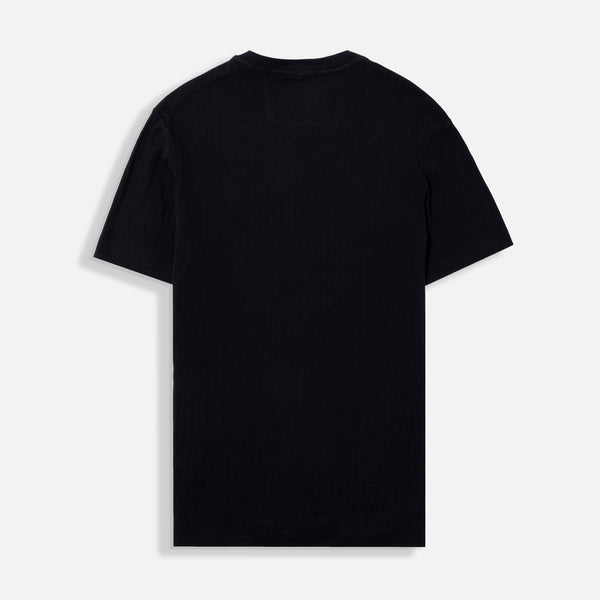 CAMISETA MANGA CORTA COLOR NEGRO