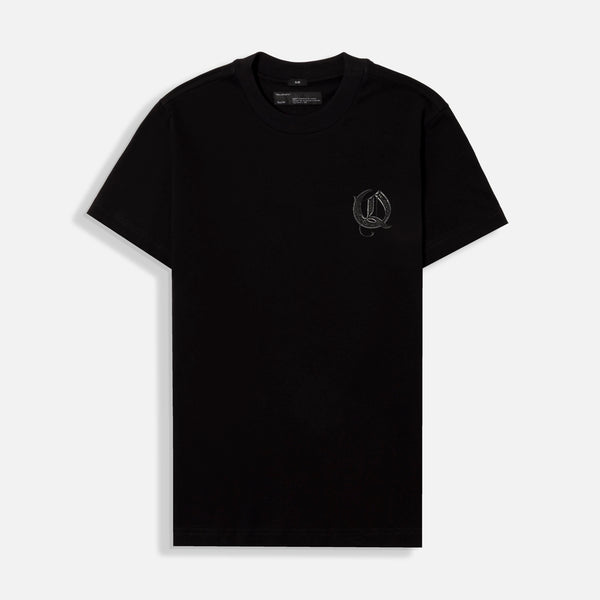 CAMISETA MANGA CORTA COLOR NEGRO