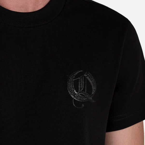 CAMISETA MANGA CORTA COLOR NEGRO