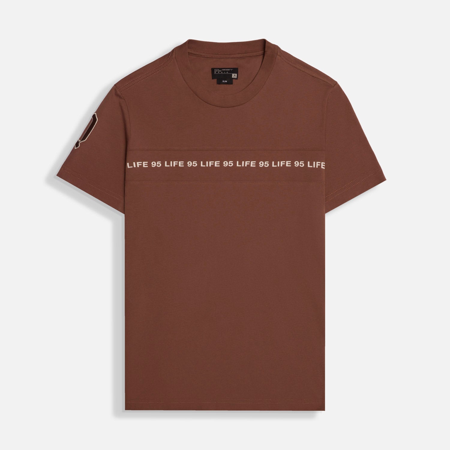 CAMISETA MANGA CORTA COLOR BRUNETTE