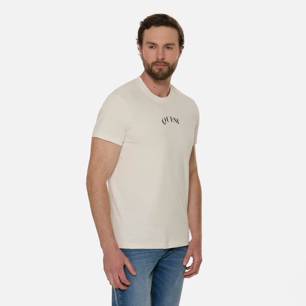 CAMISETA MANGA CORTA COLOR CRUDO