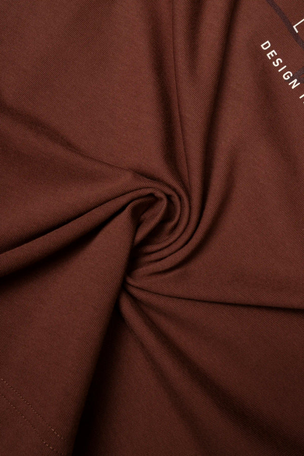 CAMISETA MANGA CORTA COLOR BRUNETTE