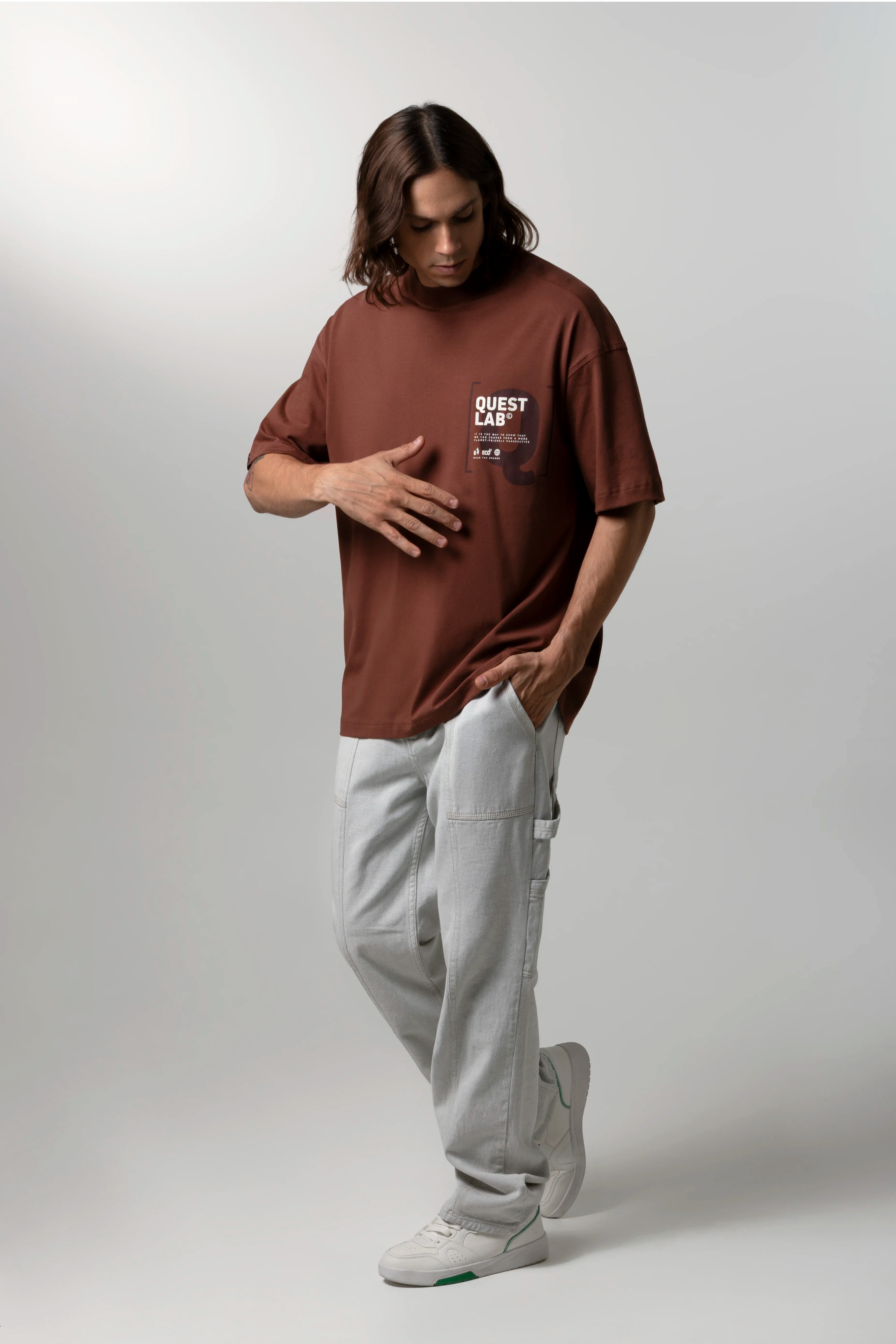 CAMISETA MANGA CORTA COLOR BRUNETTE