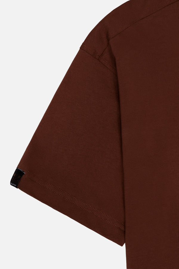 CAMISETA MANGA CORTA COLOR BRUNETTE