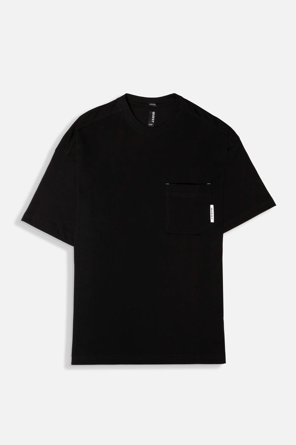 CAMISETA MANGA CORTA COLOR NEGRO