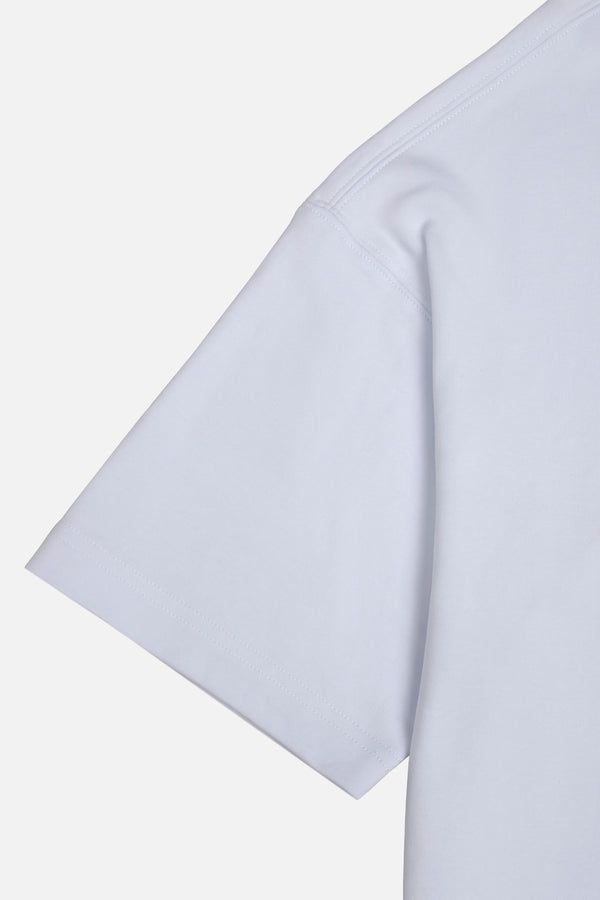 CAMISETA MANGA CORTA COLOR BLANCO OPTICO