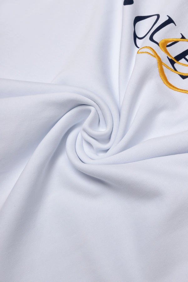 CAMISETA MANGA CORTA COLOR BLANCO OPTICO