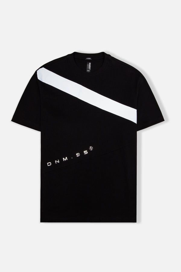 CAMISETA MANGA CORTA COLOR NEGRO