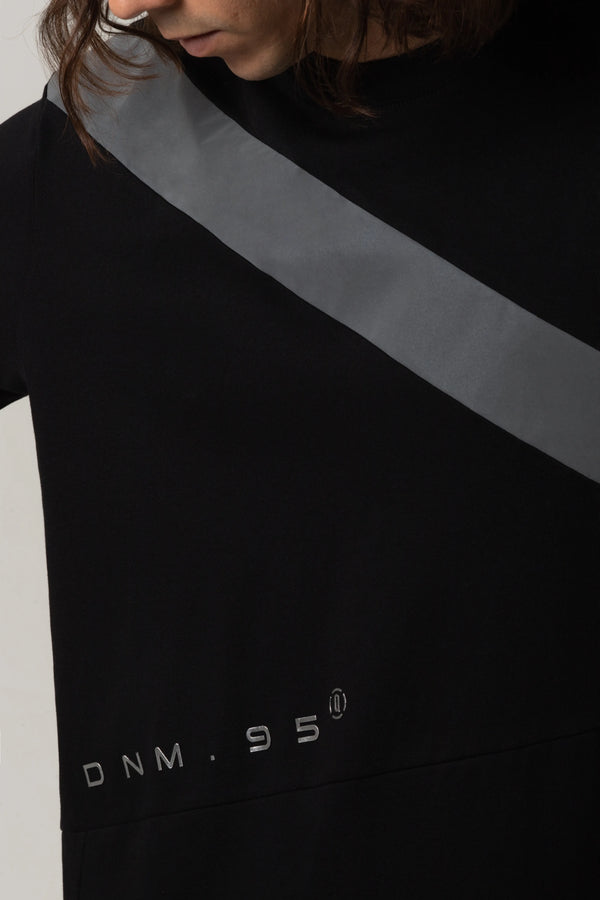 CAMISETA MANGA CORTA COLOR NEGRO
