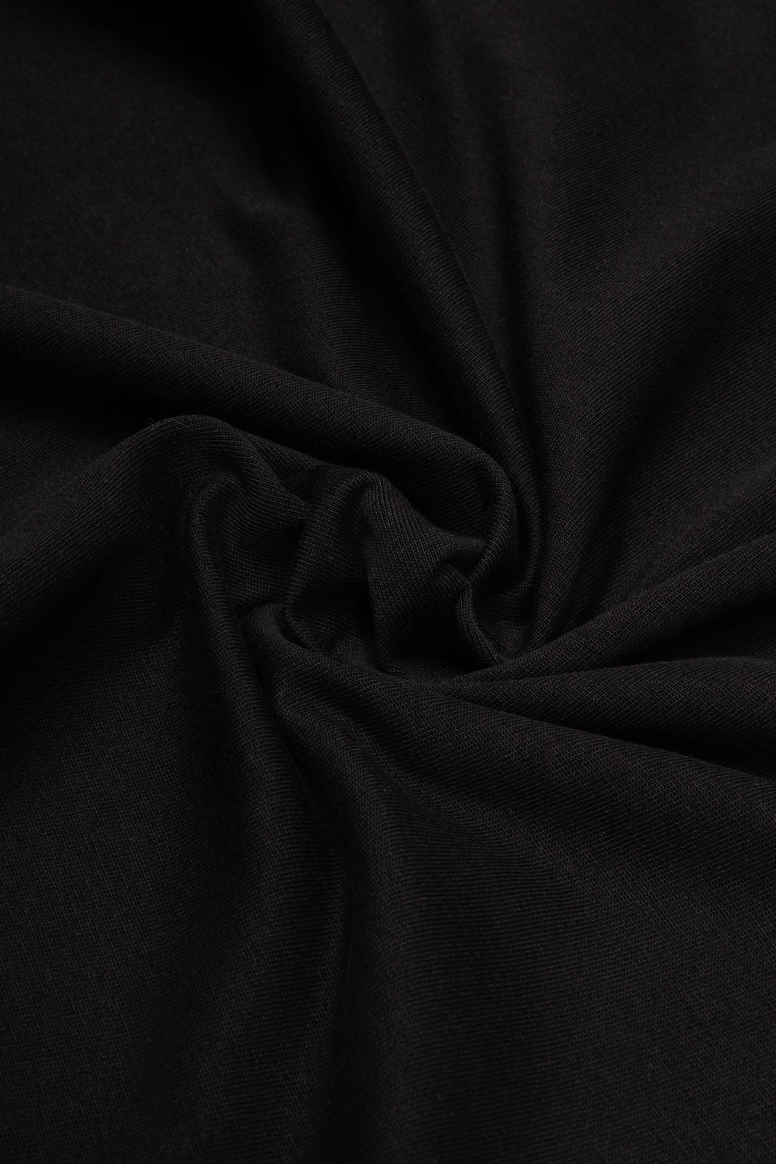 CAMISETA MANGA CORTA COLOR NEGRO