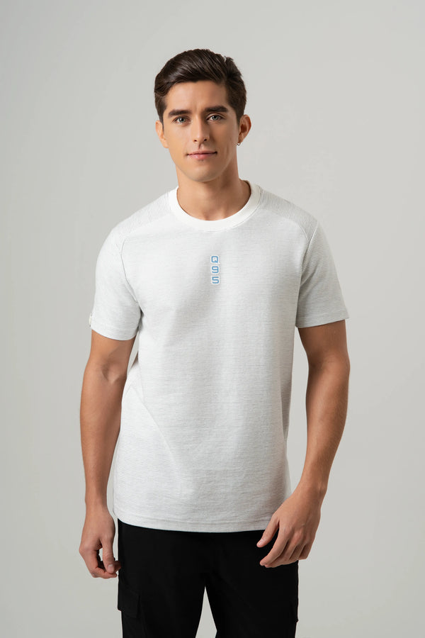 CAMISETA MANGA CORTA COLOR BLANCO OPTICO