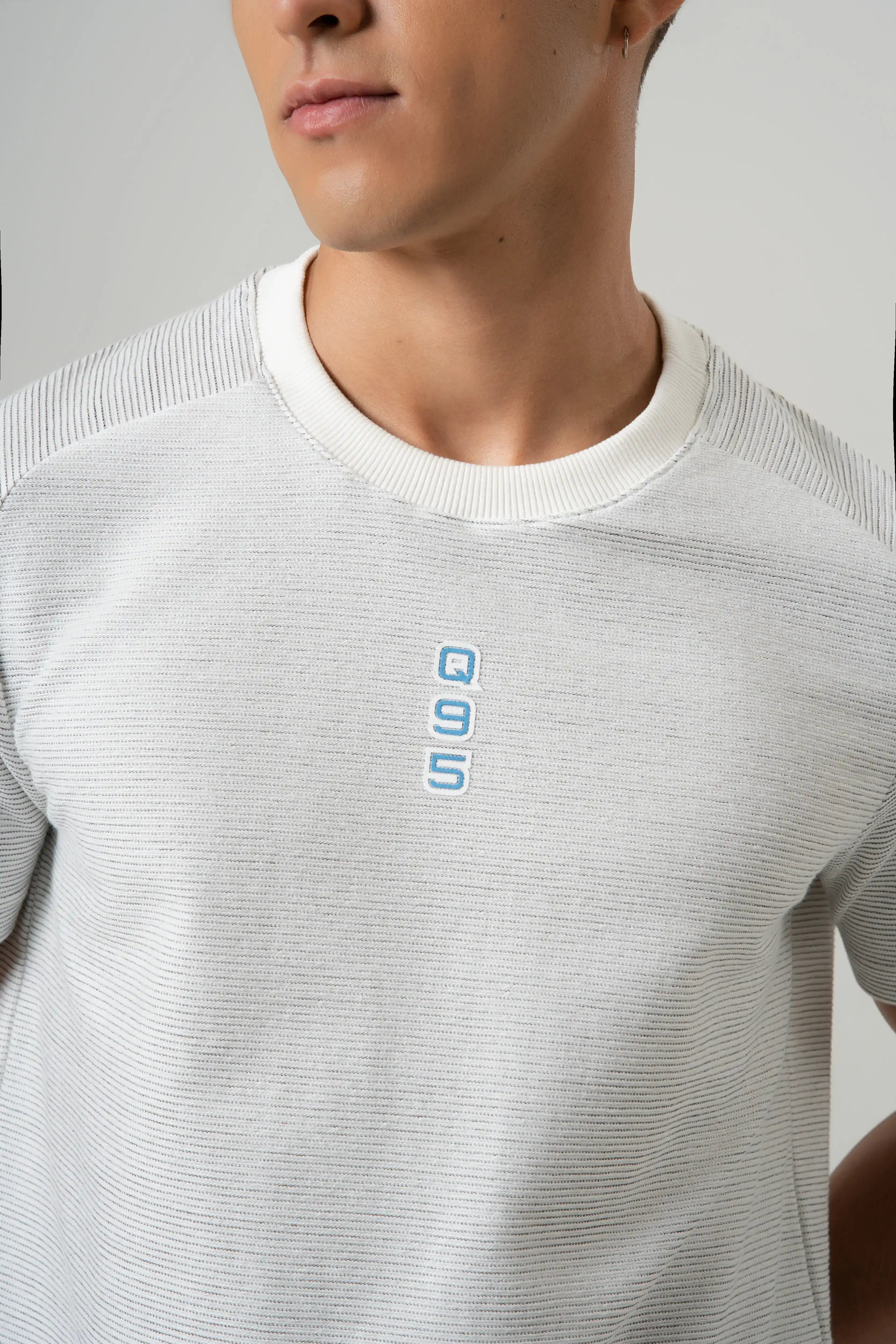 CAMISETA MANGA CORTA COLOR BLANCO OPTICO