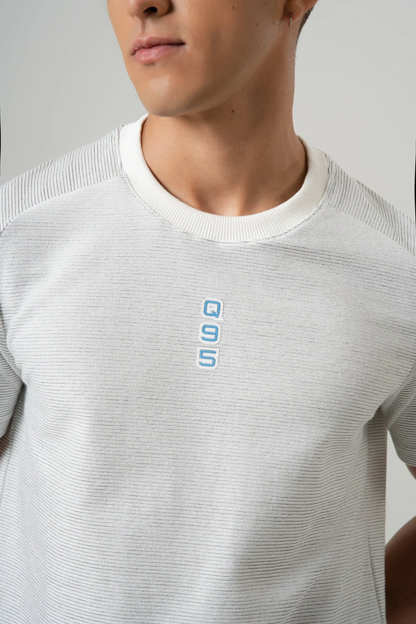 CAMISETA MANGA CORTA COLOR BLANCO OPTICO