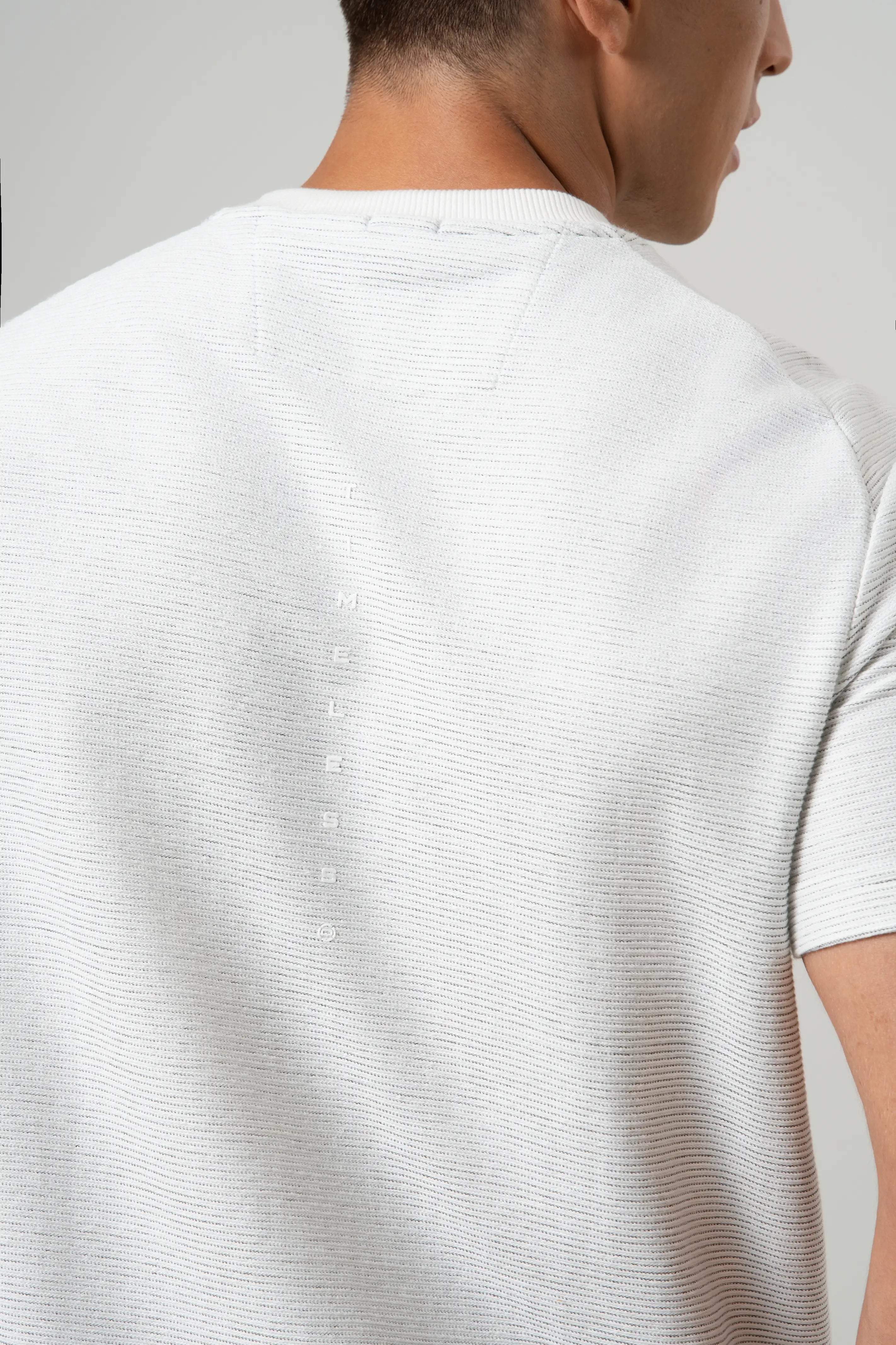 CAMISETA MANGA CORTA COLOR BLANCO OPTICO