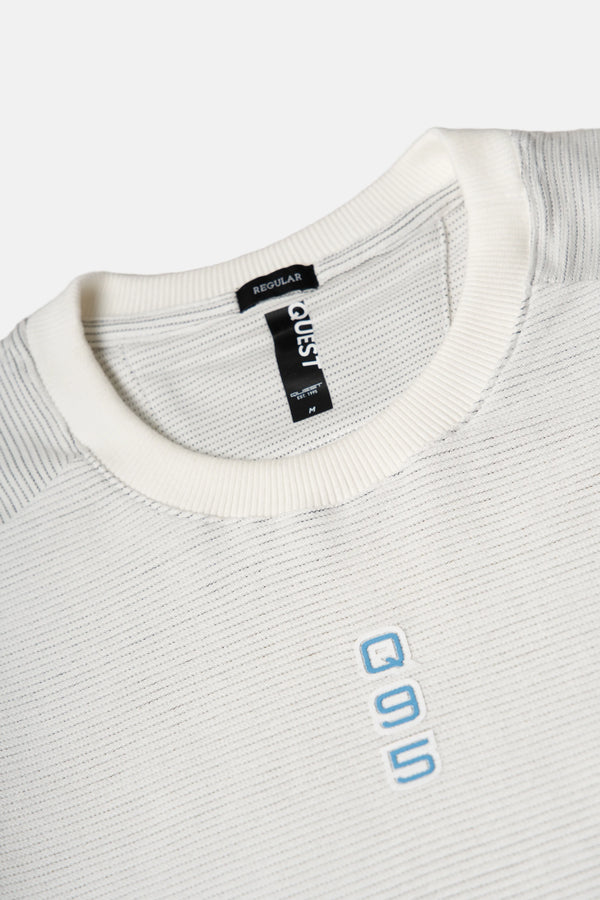 CAMISETA MANGA CORTA COLOR BLANCO OPTICO