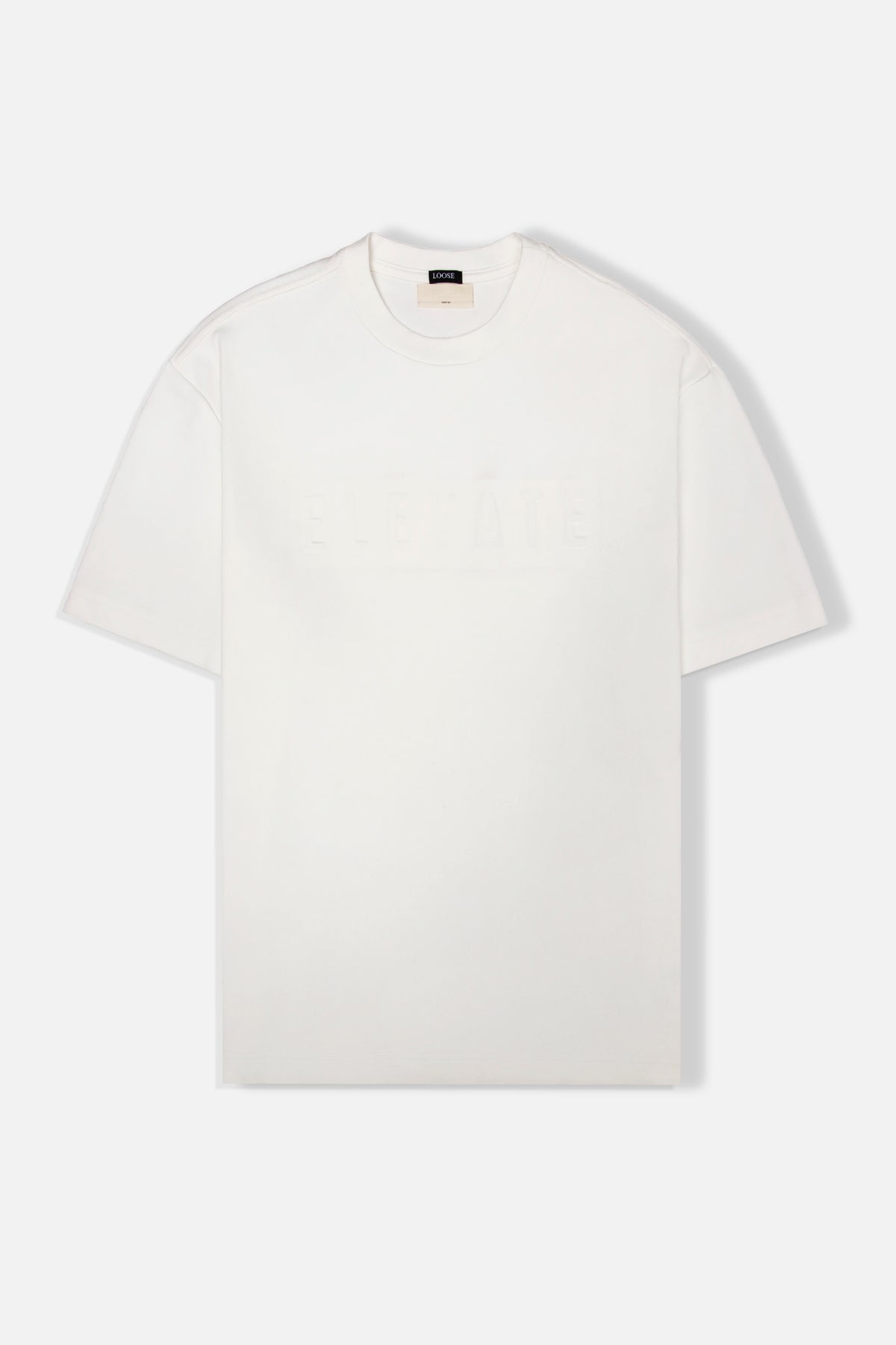 CAMISETA MANGA CORTA COLOR IVORY