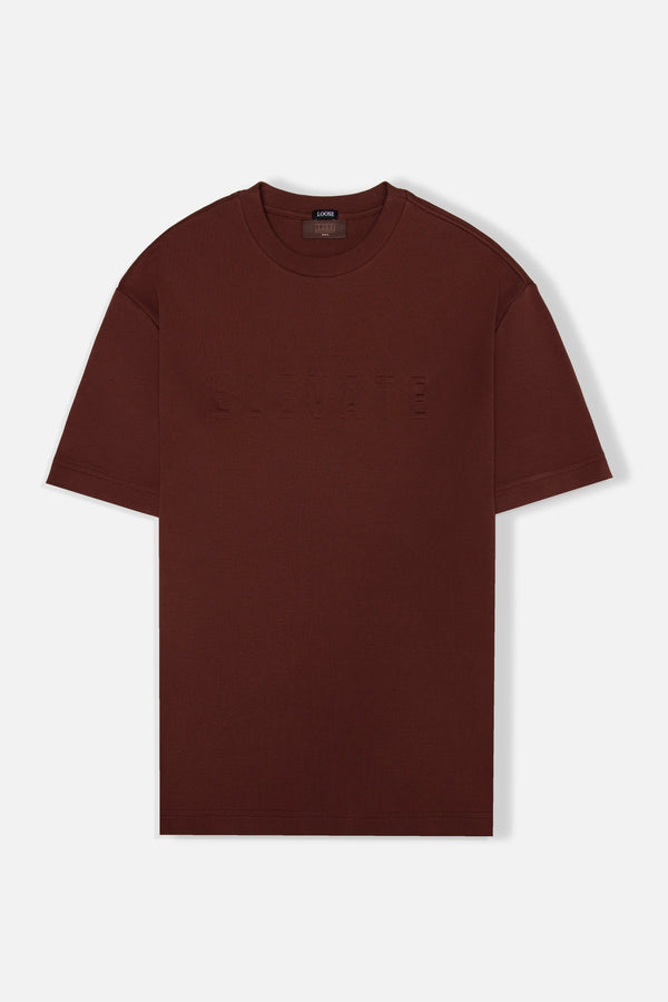 CAMISETA MANGA CORTA COLOR BRUNETTE