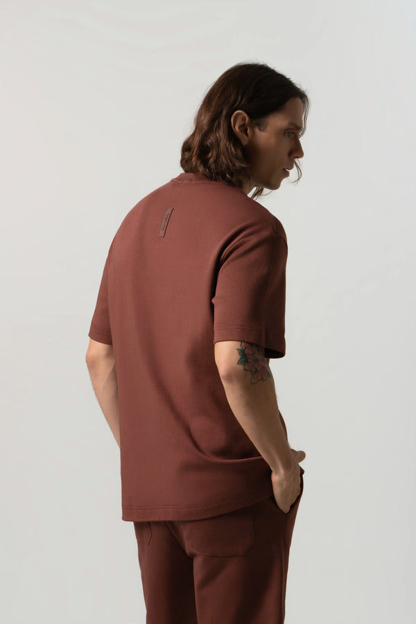 CAMISETA MANGA CORTA COLOR BRUNETTE