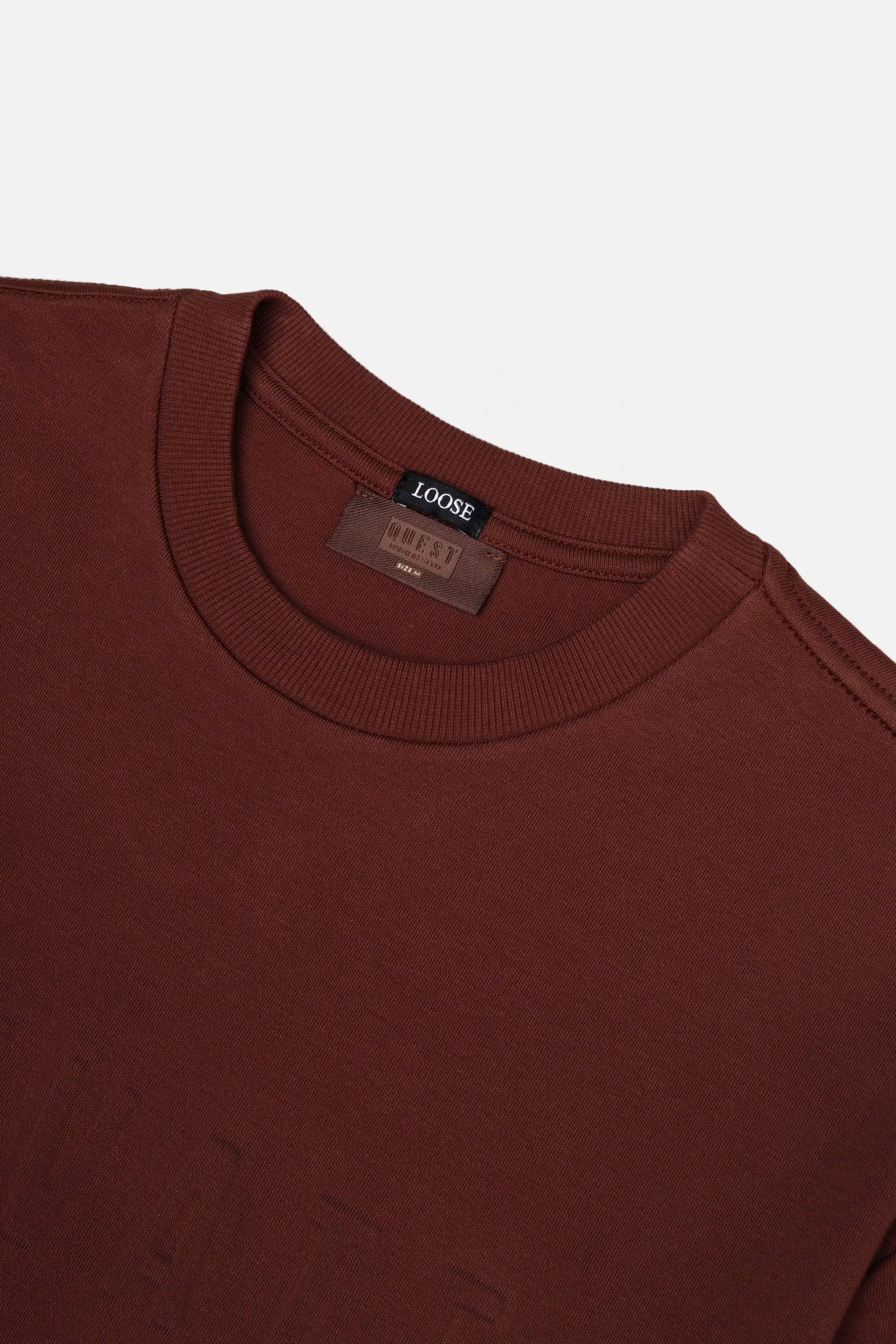 CAMISETA MANGA CORTA COLOR BRUNETTE