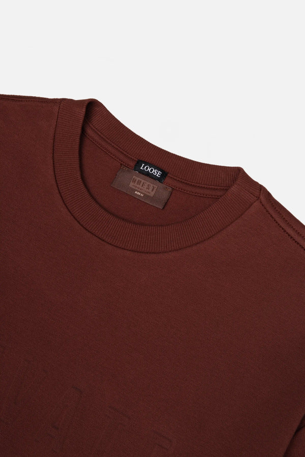 CAMISETA MANGA CORTA COLOR BRUNETTE