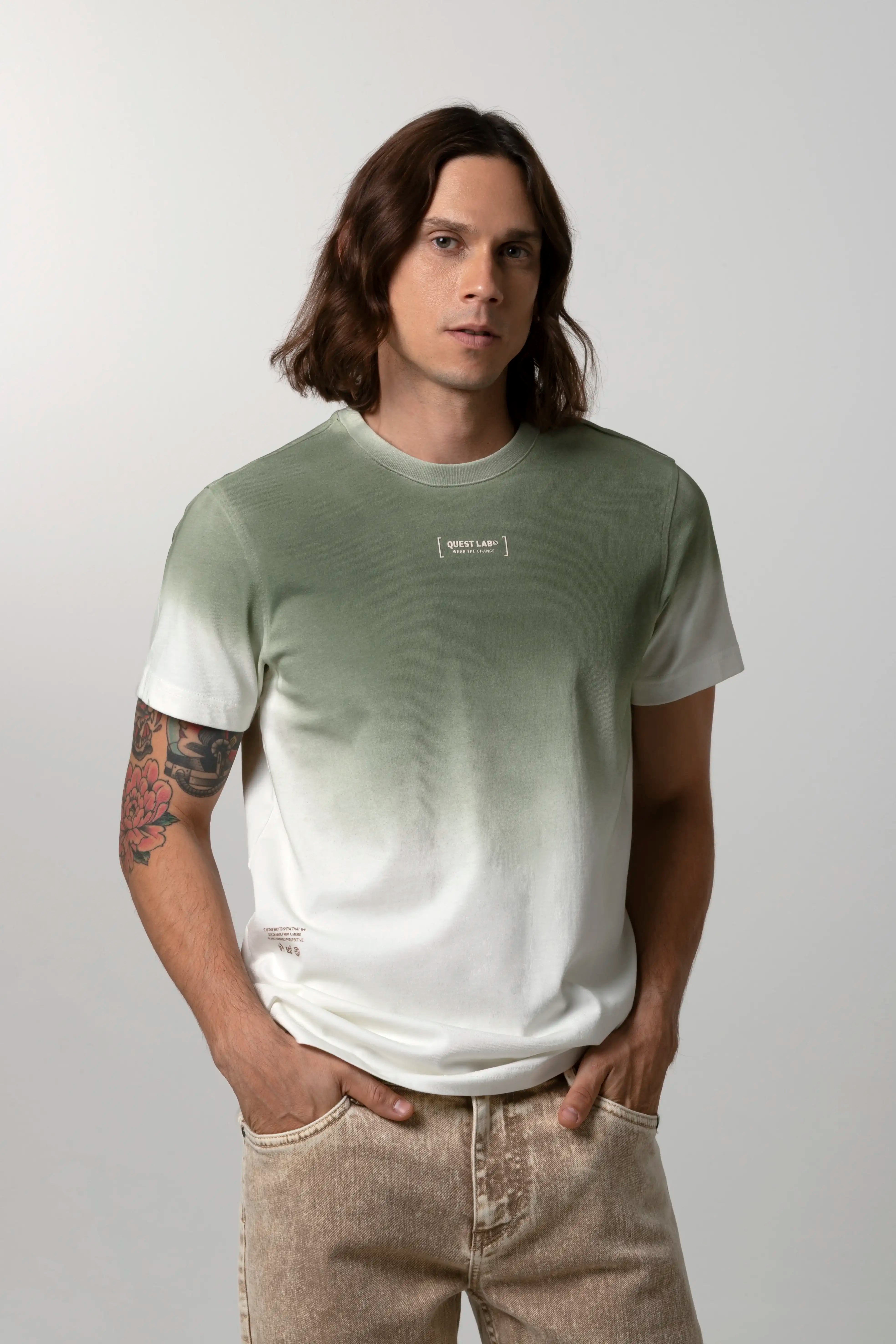 CAMISETA MANGA CORTA COLOR IVORY