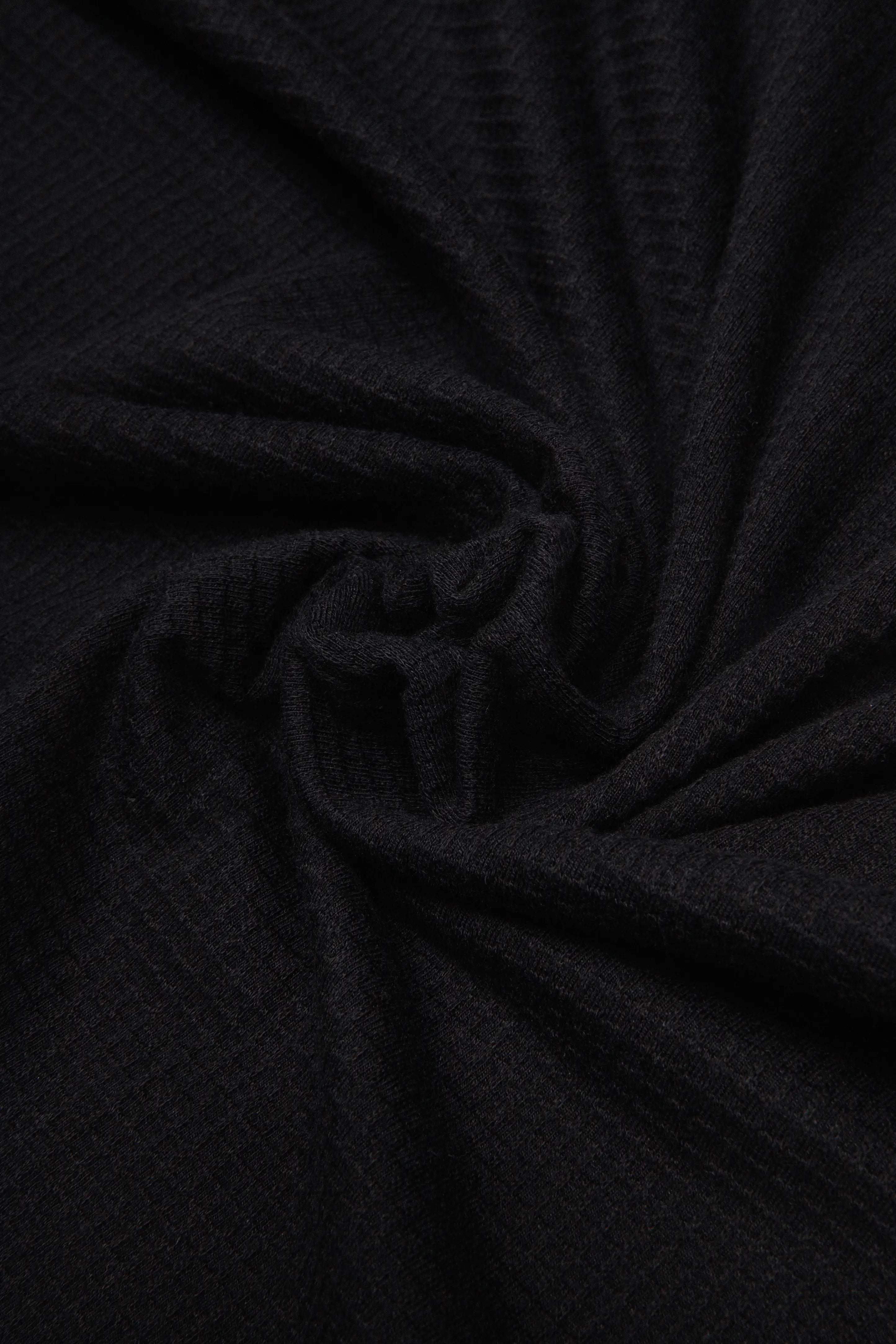 CAMISETA MANGA CORTA COLOR NEGRO