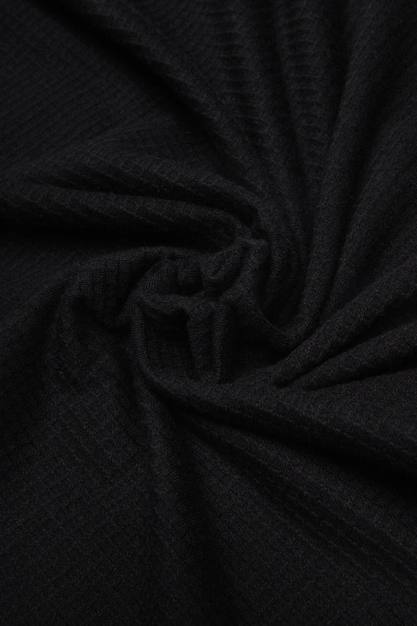 CAMISETA MANGA CORTA COLOR NEGRO