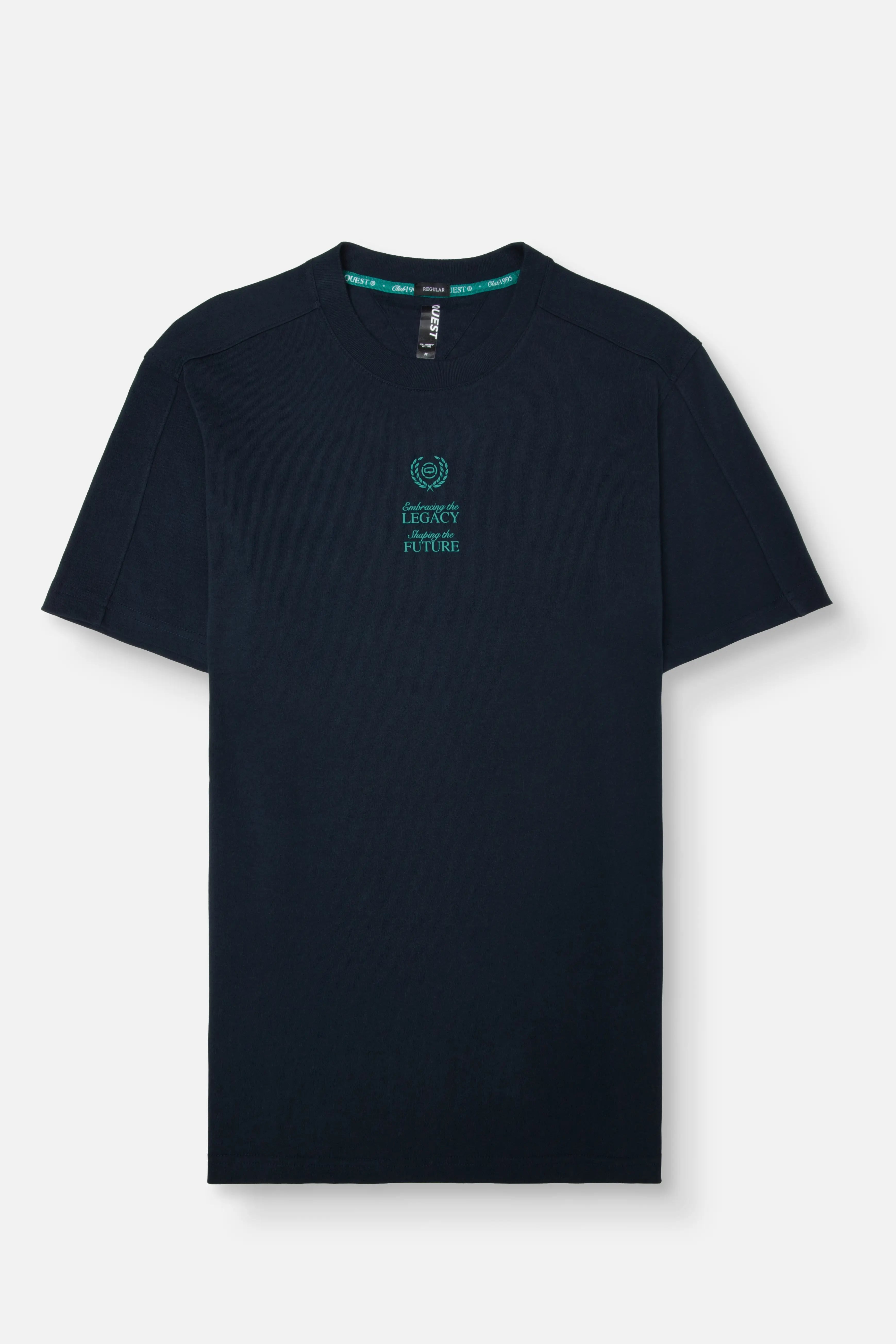 CAMISETA MANGA CORTA COLOR AZUL OSCURO