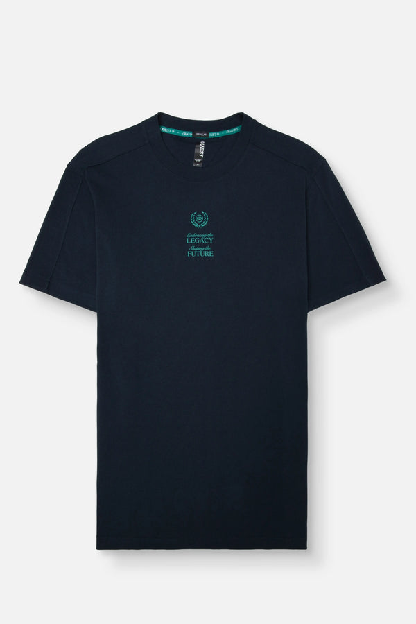 CAMISETA MANGA CORTA COLOR AZUL OSCURO