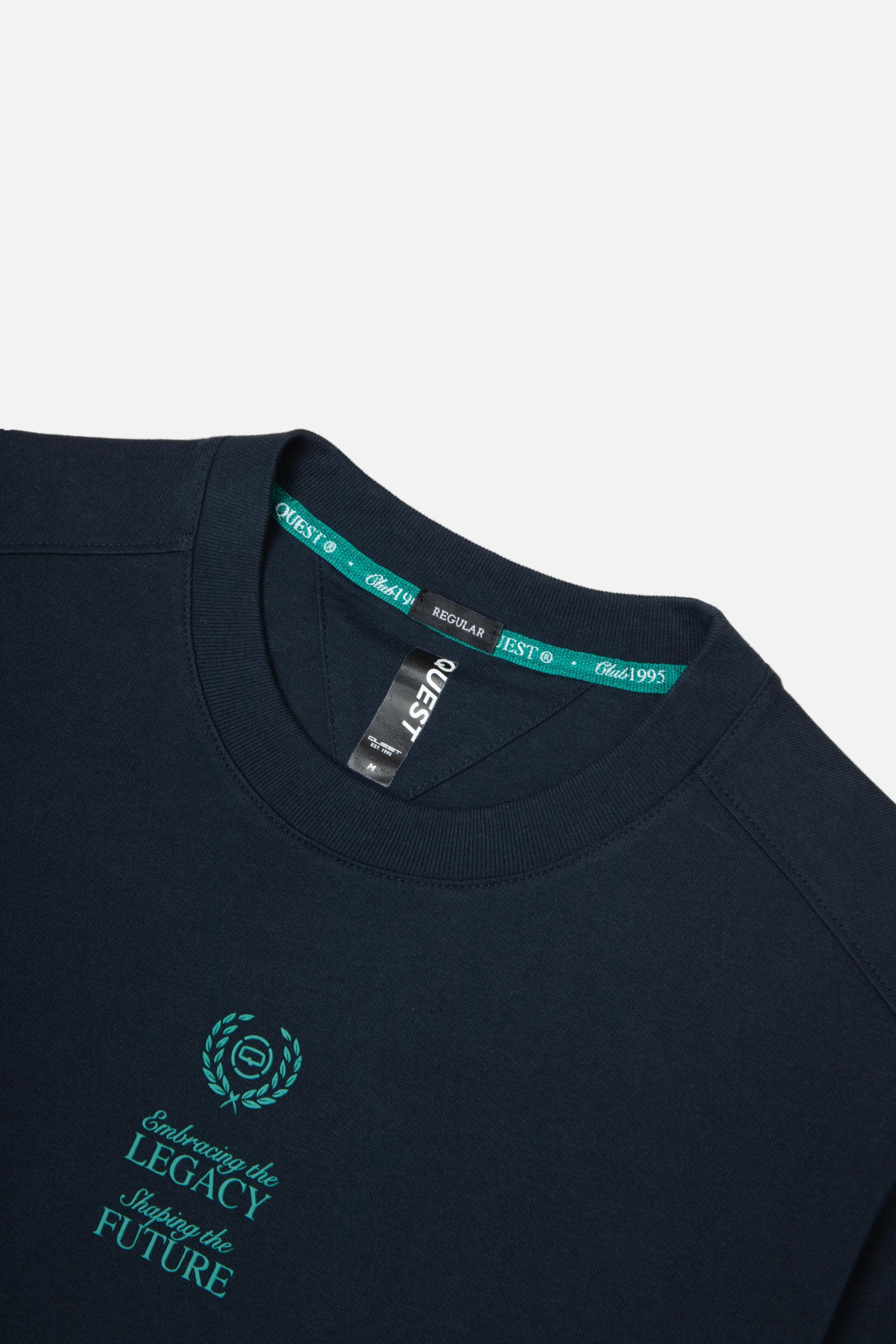 CAMISETA MANGA CORTA COLOR AZUL OSCURO