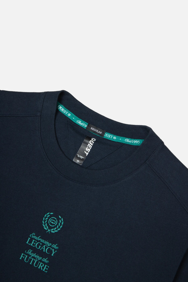 CAMISETA MANGA CORTA COLOR AZUL OSCURO