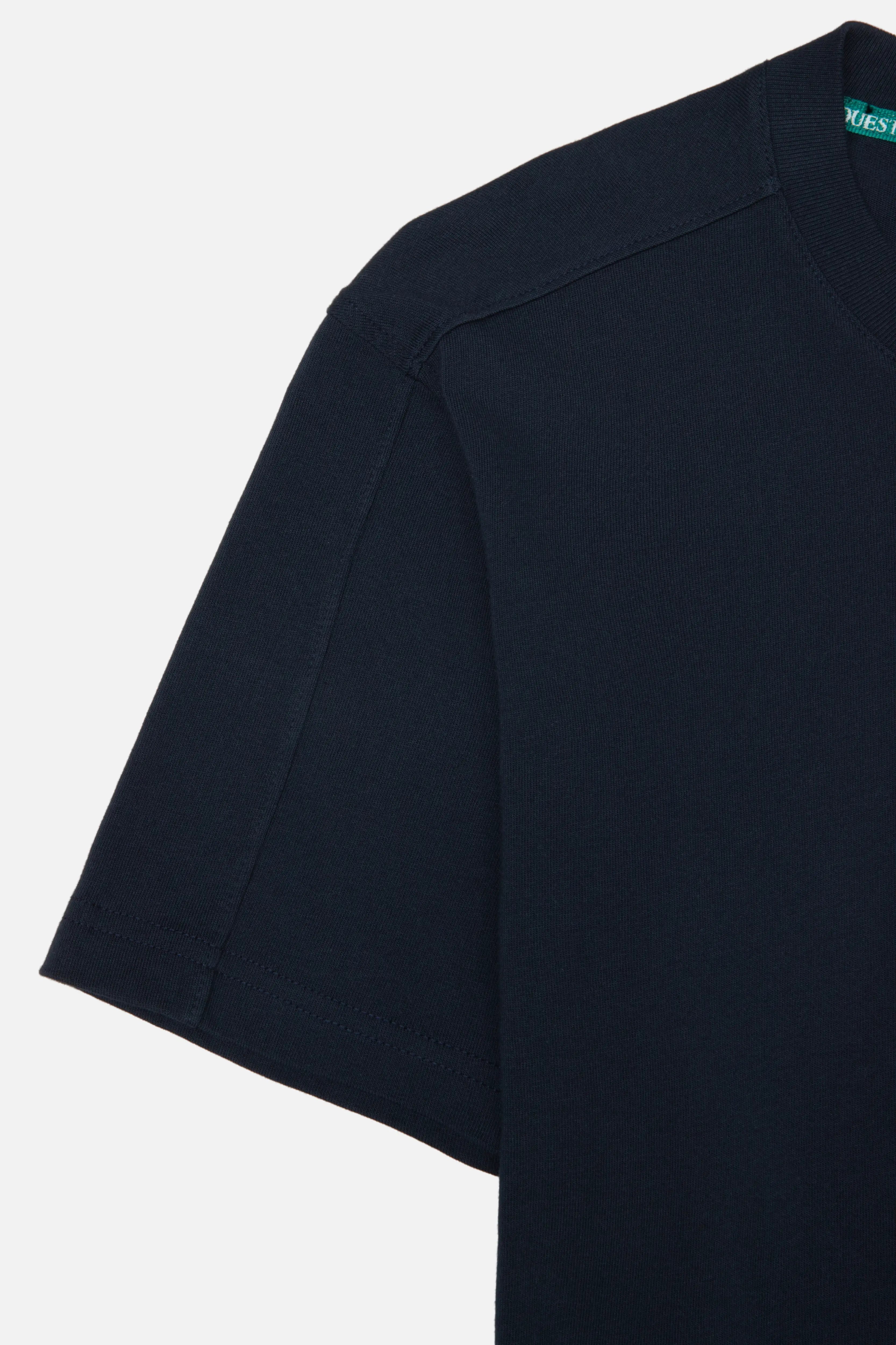 CAMISETA MANGA CORTA COLOR AZUL OSCURO