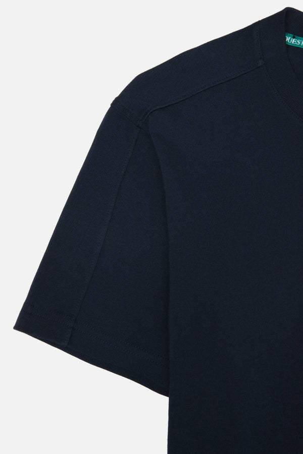 CAMISETA MANGA CORTA COLOR AZUL OSCURO