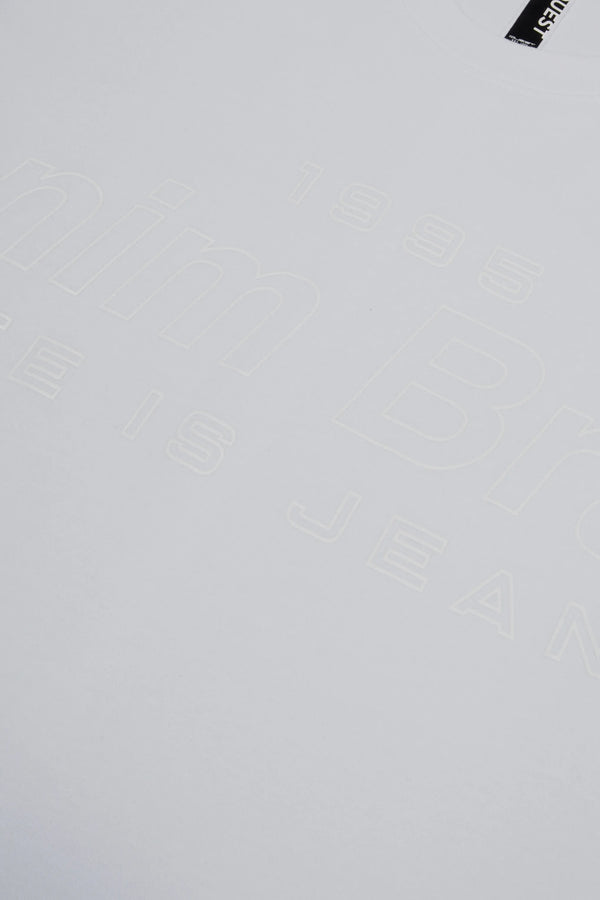CAMISETA MANGA CORTA COLOR BLANCO OPTICO