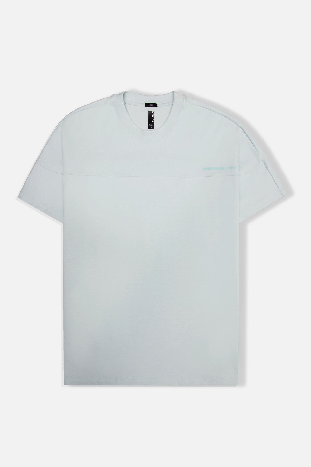 CAMISETA MANGA CORTA COLOR AZUL BALADA