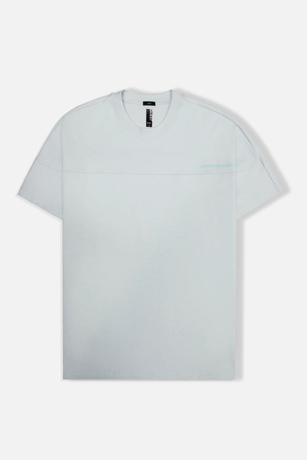 CAMISETA MANGA CORTA COLOR AZUL BALADA