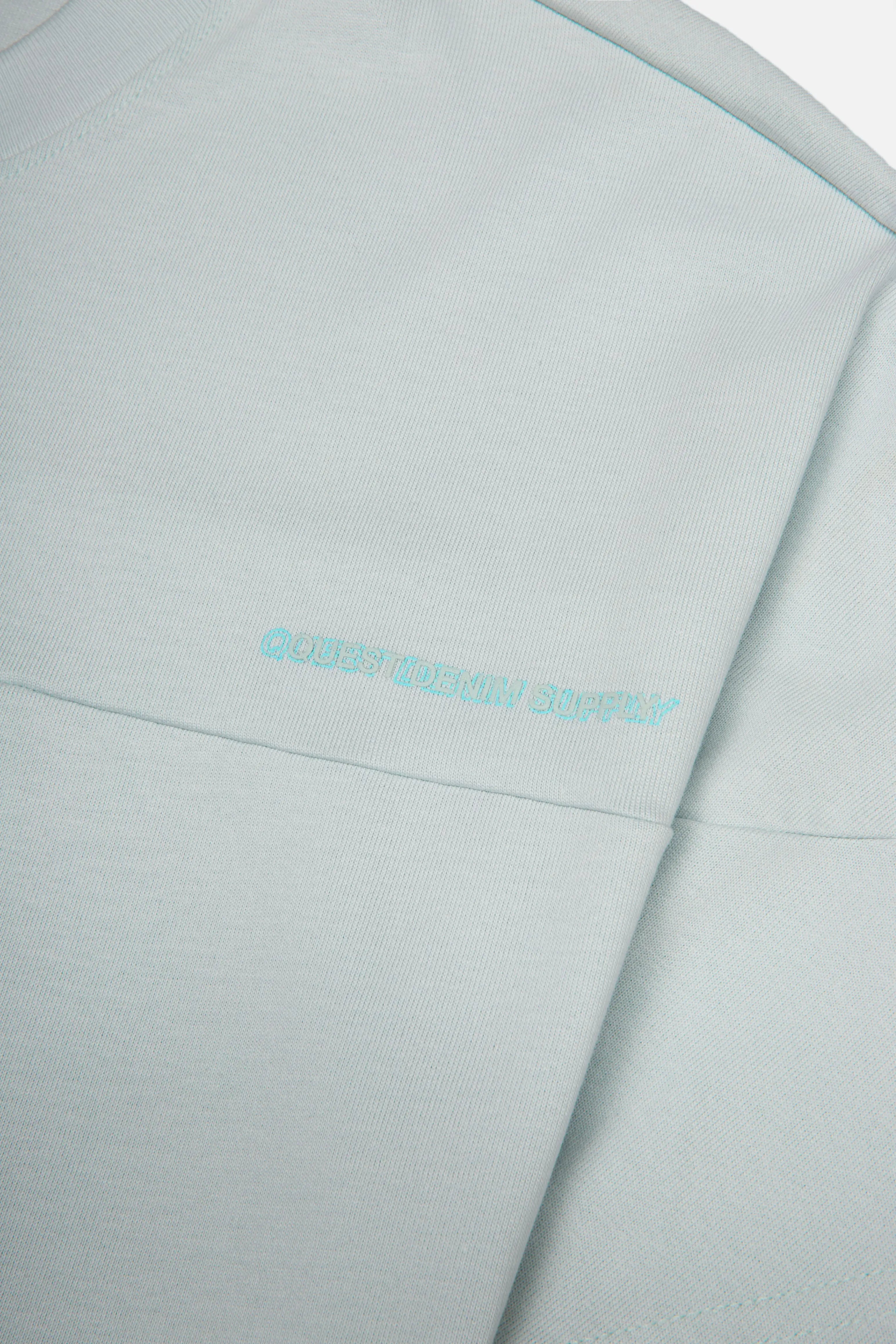 CAMISETA MANGA CORTA COLOR AZUL BALADA