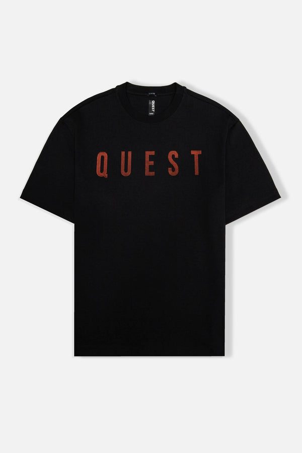 CAMISETA MANGA CORTA COLOR NEGRO