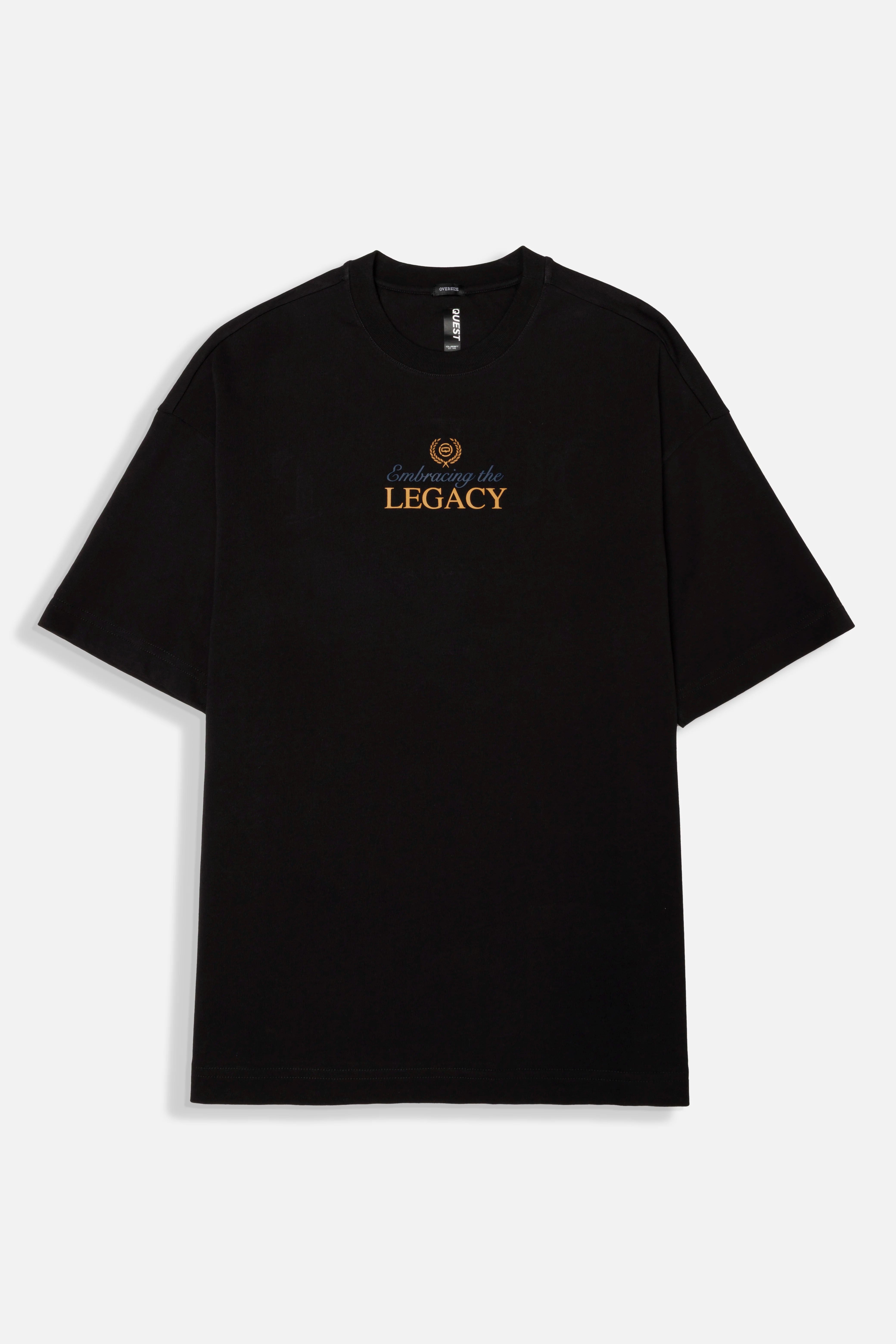 CAMISETA MANGA CORTA COLOR NEGRO