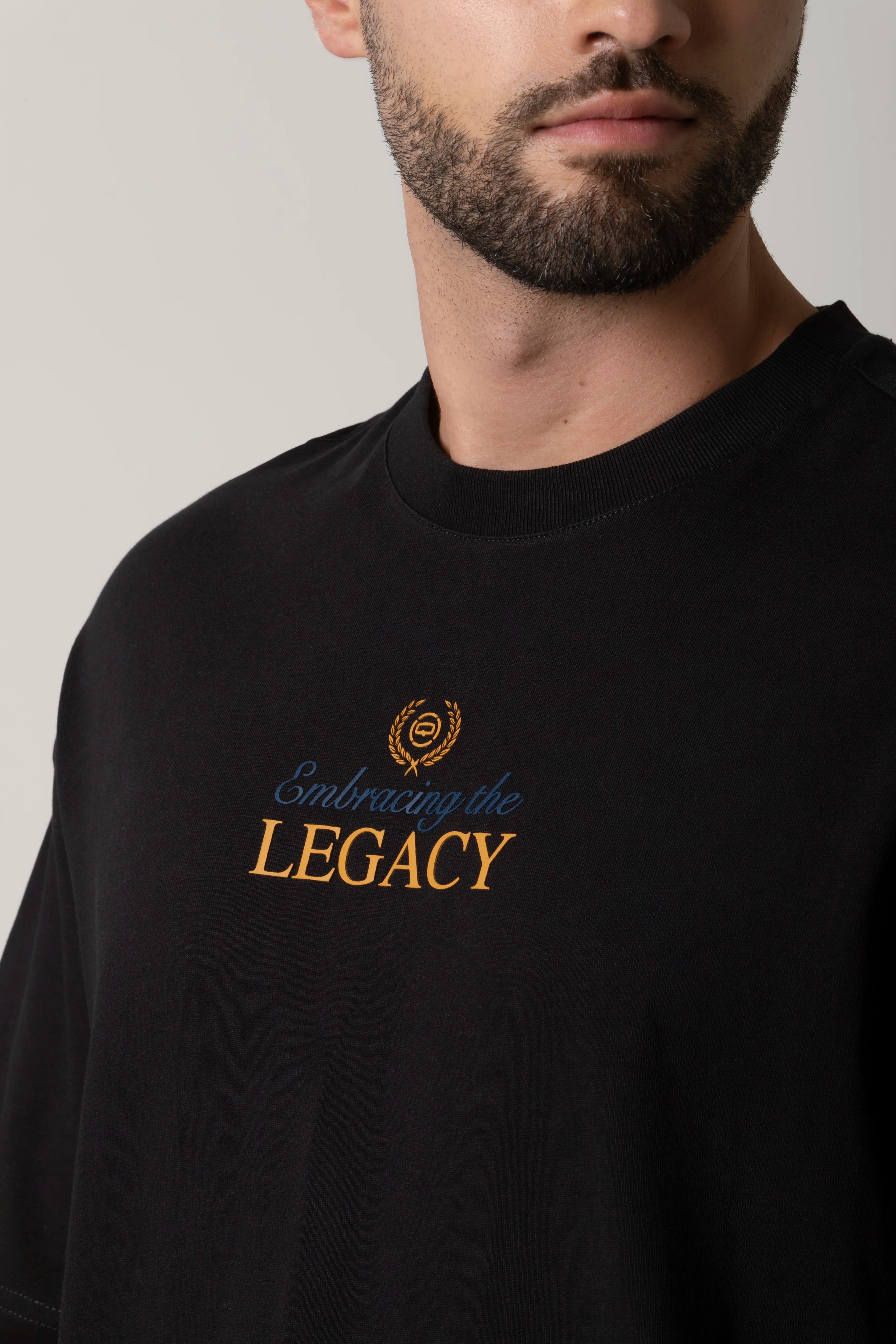 CAMISETA MANGA CORTA COLOR NEGRO