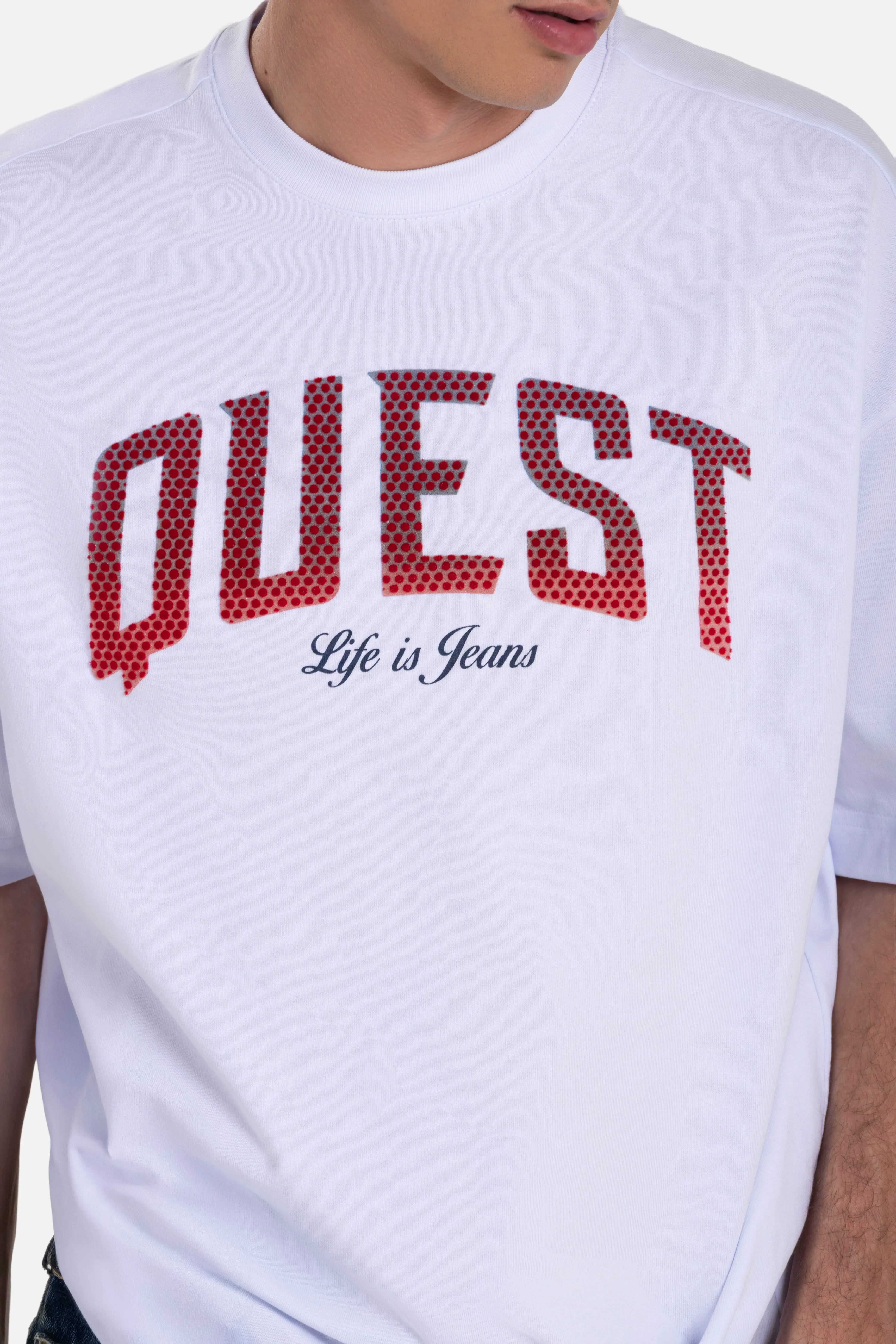 CAMISETA MANGA CORTA COLOR BLANCO OPTICO