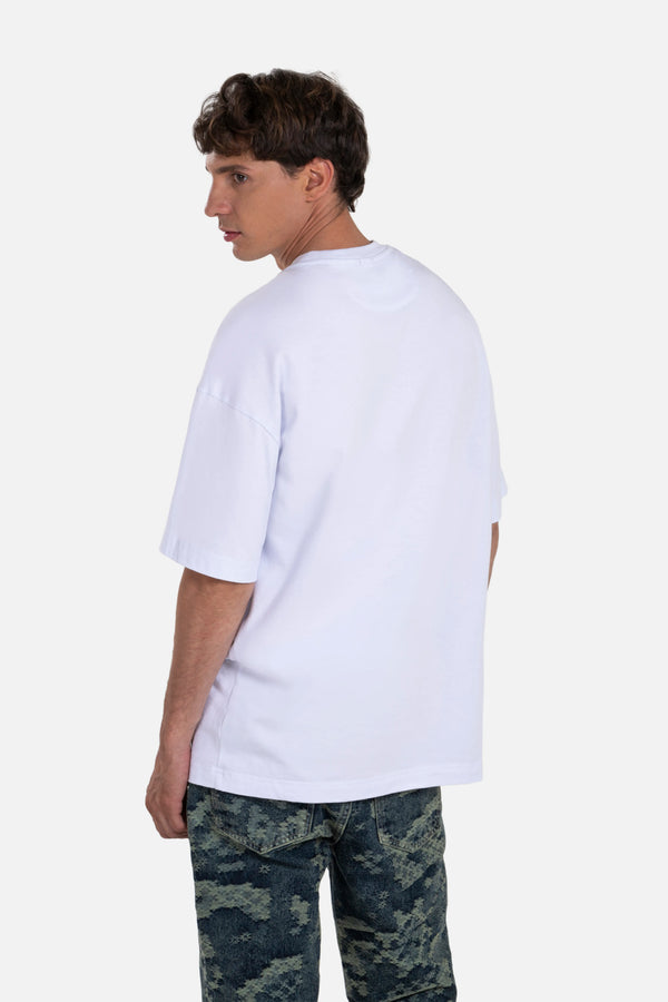 CAMISETA MANGA CORTA COLOR BLANCO OPTICO