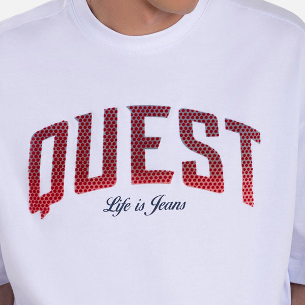 CAMISETA MANGA CORTA COLOR BLANCO OPTICO