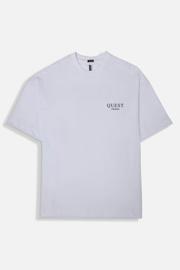 CAMISETA MANGA CORTA COLOR BLANCO OPTICO