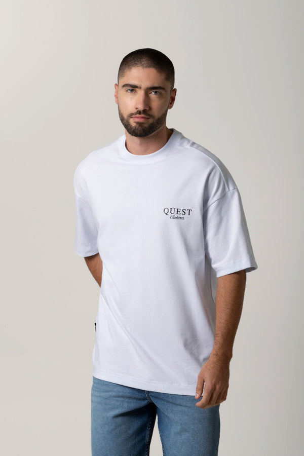 CAMISETA MANGA CORTA COLOR BLANCO OPTICO