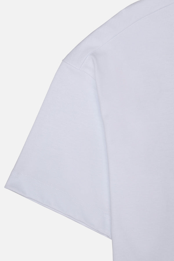 CAMISETA MANGA CORTA COLOR BLANCO OPTICO